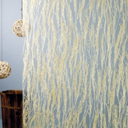 Resin panel with white paddy rice
